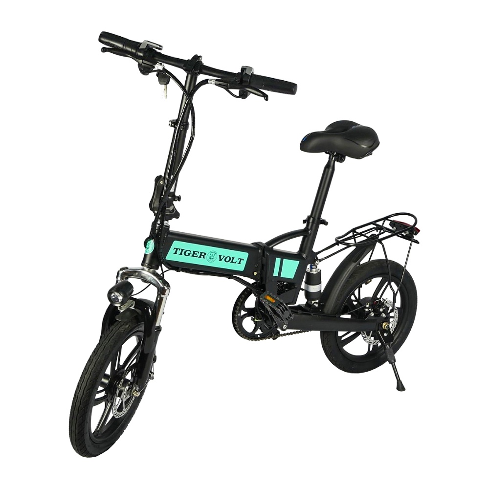 Электровелосипед ZM TigerVolt 16, чёрный, колеса 16", моторколесо 250W, аккумулятор 36V 7,5Ah (270Wh)