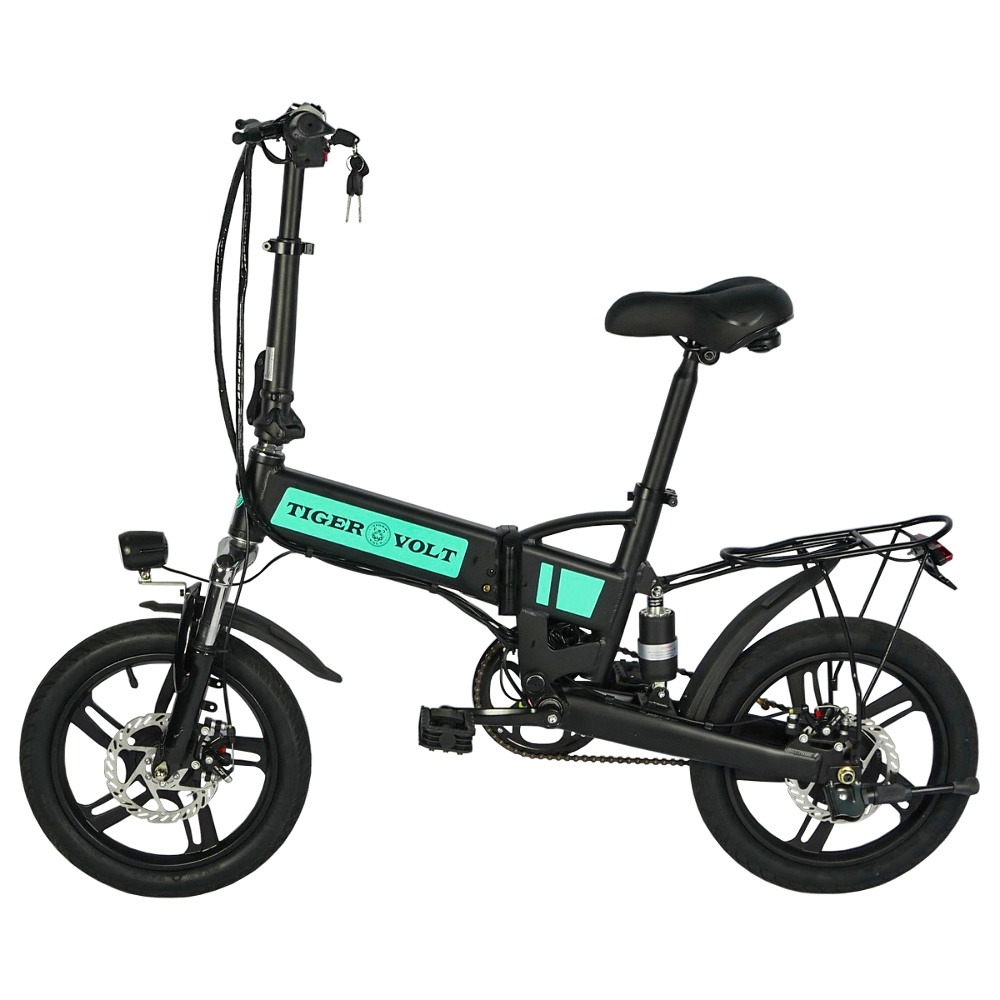 Электровелосипед ZM TigerVolt 16, чёрный, колеса 16", моторколесо 250W, аккумулятор 36V 7,5Ah (270Wh)