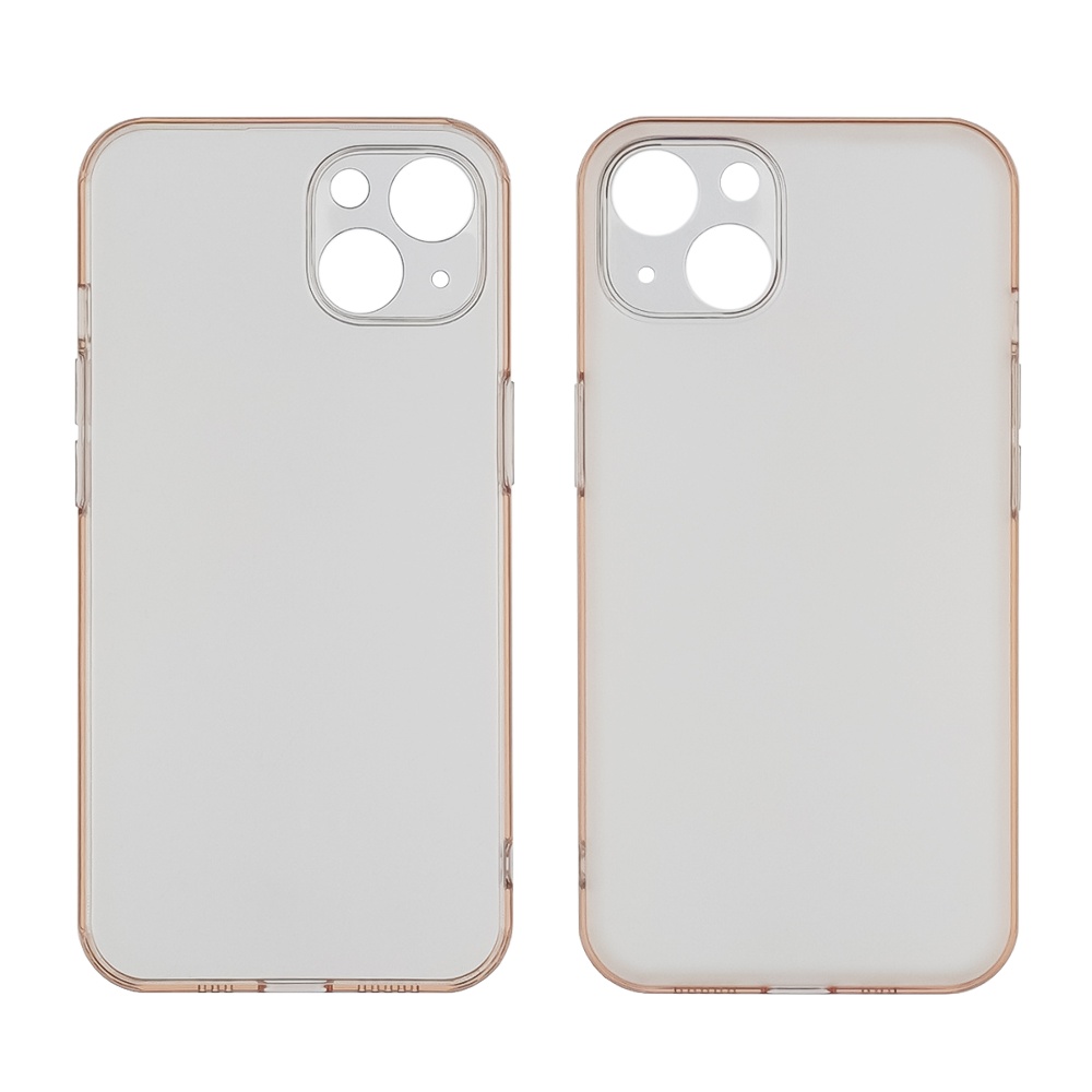 Чехол Matt Protective для Apple iPhone 13 розовый Люкс