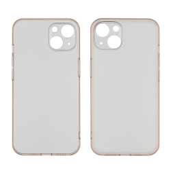 Чехол Matt Protective для Apple iPhone 13 розовый Люкс