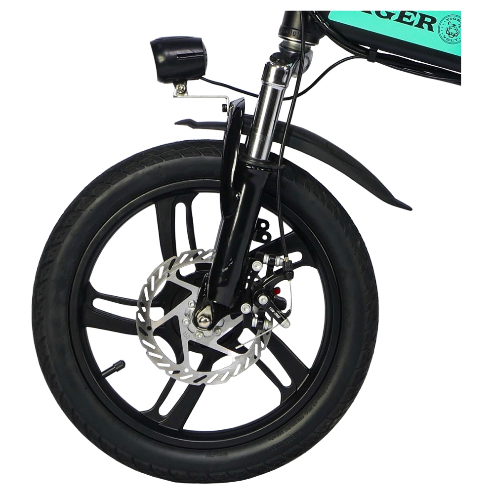 Электровелосипед ZM TigerVolt 16, чёрный, колеса 16", моторколесо 250W, аккумулятор 36V 7,5Ah (270Wh)