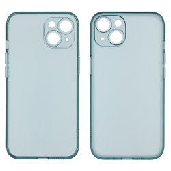 Чехол Matt Protective для Apple iPhone 14 Plus синий Люкс