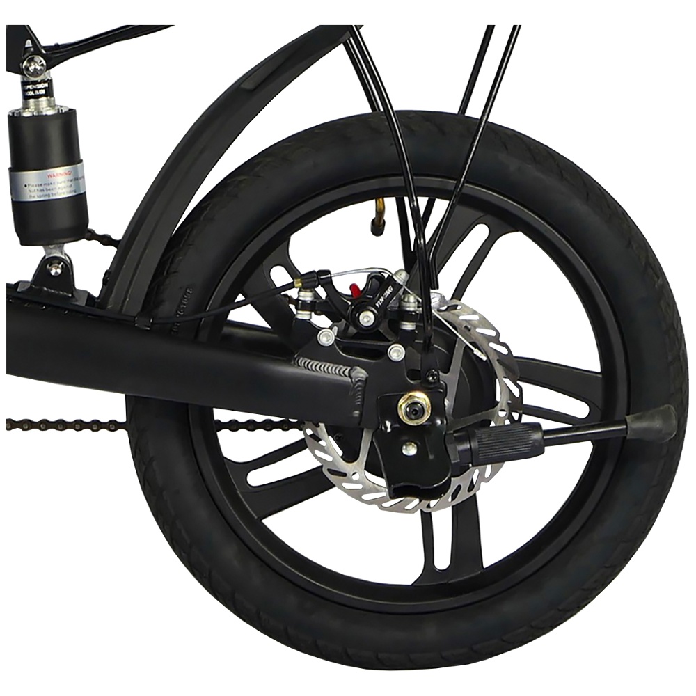 Электровелосипед ZM TigerVolt 16, чёрный, колеса 16", моторколесо 250W, аккумулятор 36V 7,5Ah (270Wh)