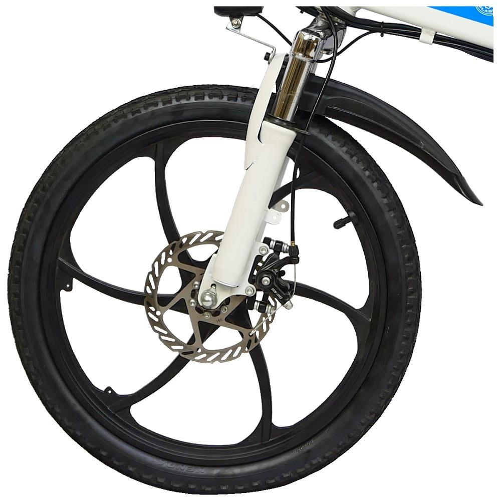 Электровелосипед ZM TigerVolt 20, белый, колеса 20", 7-скоростной, моторколесо 350W, аккумулятор 36V 7,5Ah (270Wh)
