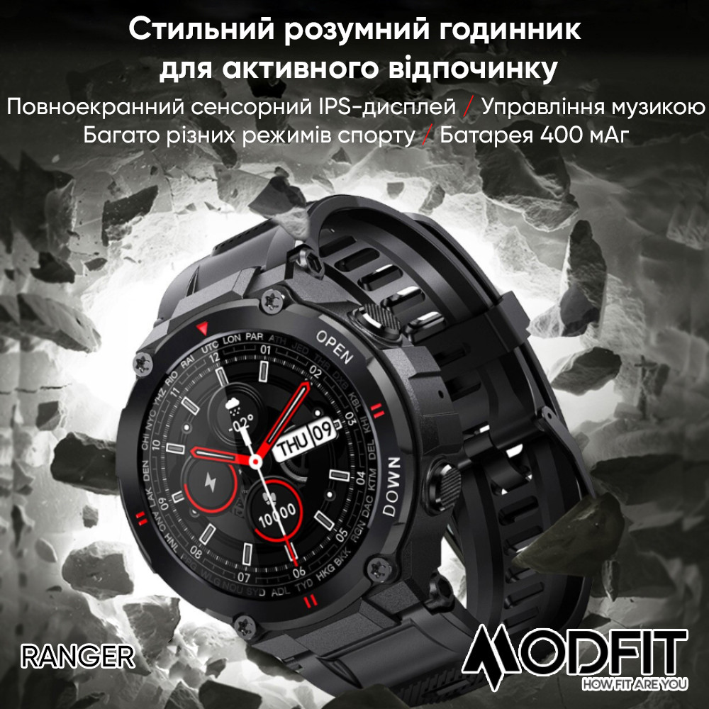 Modfit Ranger All Black 36 мм.