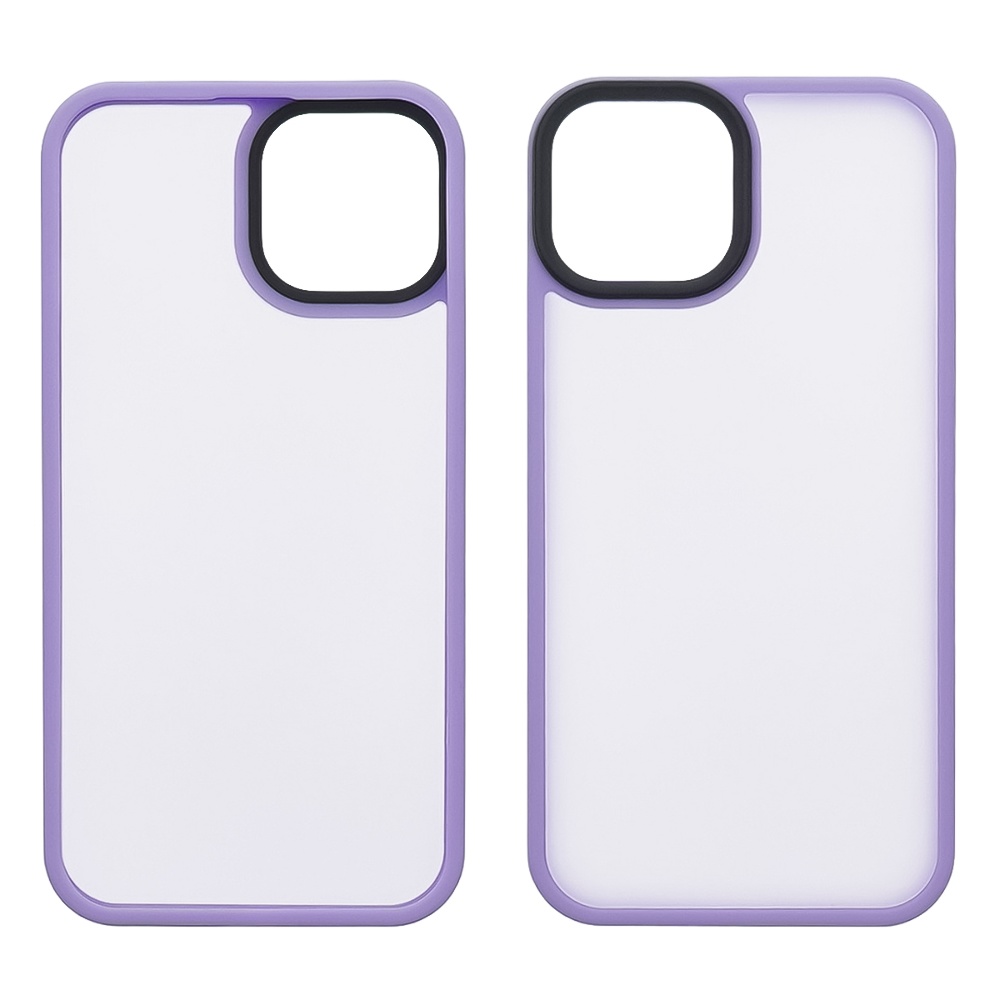 Чехол Colorful Matte Case для Apple iPhone 13/ 14 синий Люкс