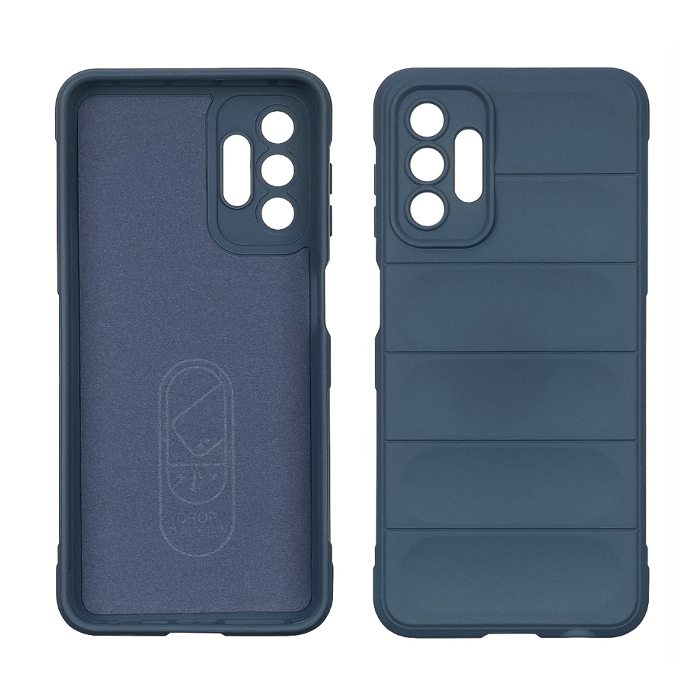 Чехол Shockproof Protective для Samsung A04S темно-синий