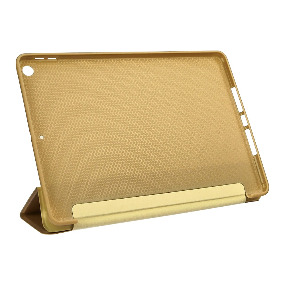 Чехол-книжка Honeycomb Case для Apple iPad 10.2 (2019/ 2020/ 2021) цвет  05 золотистый