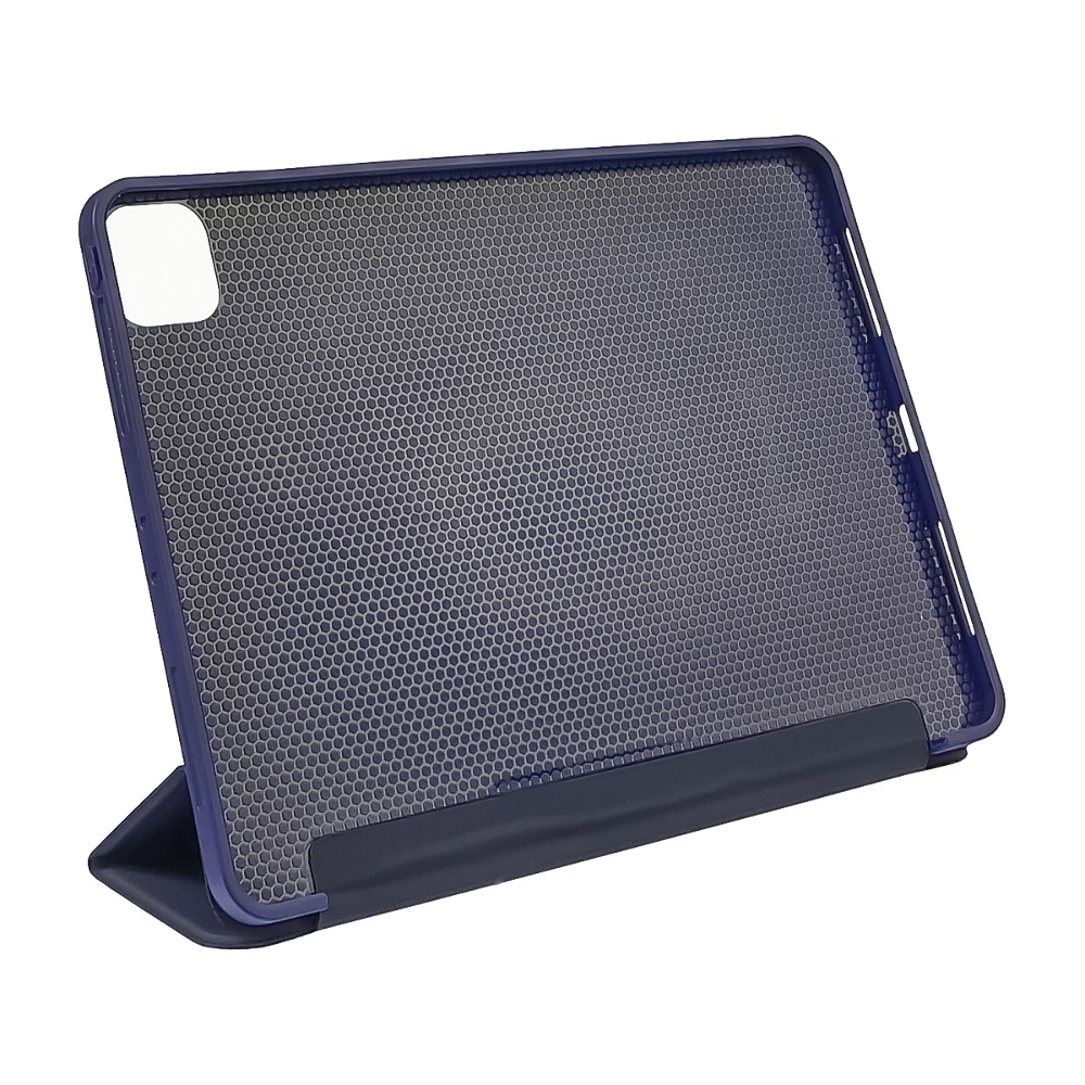 Чехол-книжка Honeycomb Case для Apple iPad Pro 12.9 (2018/ 2020) цвет  01 темно-синий
