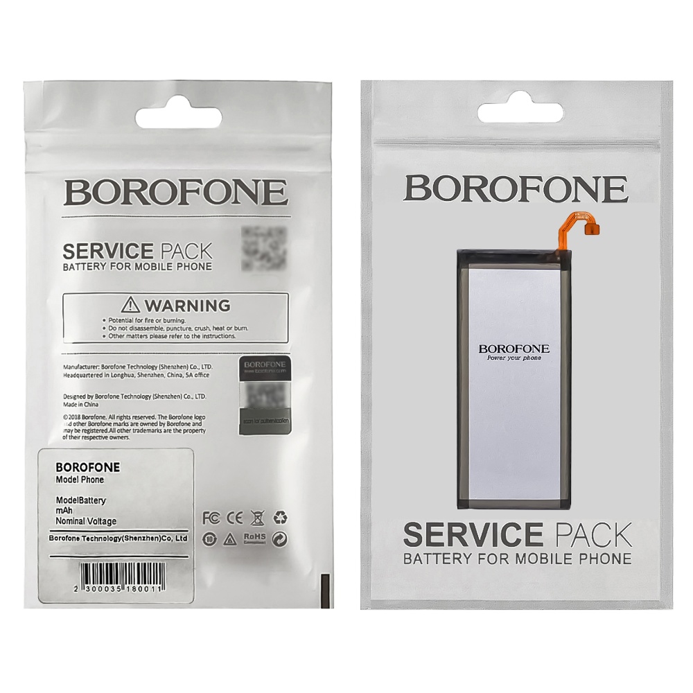Аккумулятор Borofone EB-BJ800ABE для Samsung J800 J8/ J600 J6 (2018)/ A6 (2018)