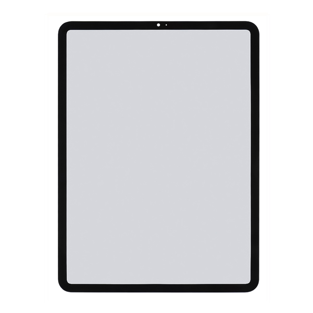 Стекло тачскрина с OCA плёнкой для Apple iPad Pro 11 (2020) чёрное с олеофобным покрытием, закалённое