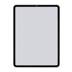 Стекло тачскрина с OCA плёнкой для Apple iPad Pro 11 (2020) чёрное с олеофобным покрытием, закалённое