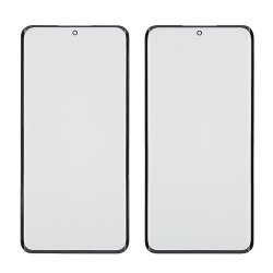 Стекло тачскрина с OCA плёнкой для Xiaomi 12 чёрное с олеофобным покрытием, закалённое