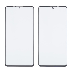 Стекло тачскрина с OCA плёнкой для Xiaomi Redmi Note 12 Pro/ Note 12 Pro Plus чёрное с олеофобным покрытием, закалённое