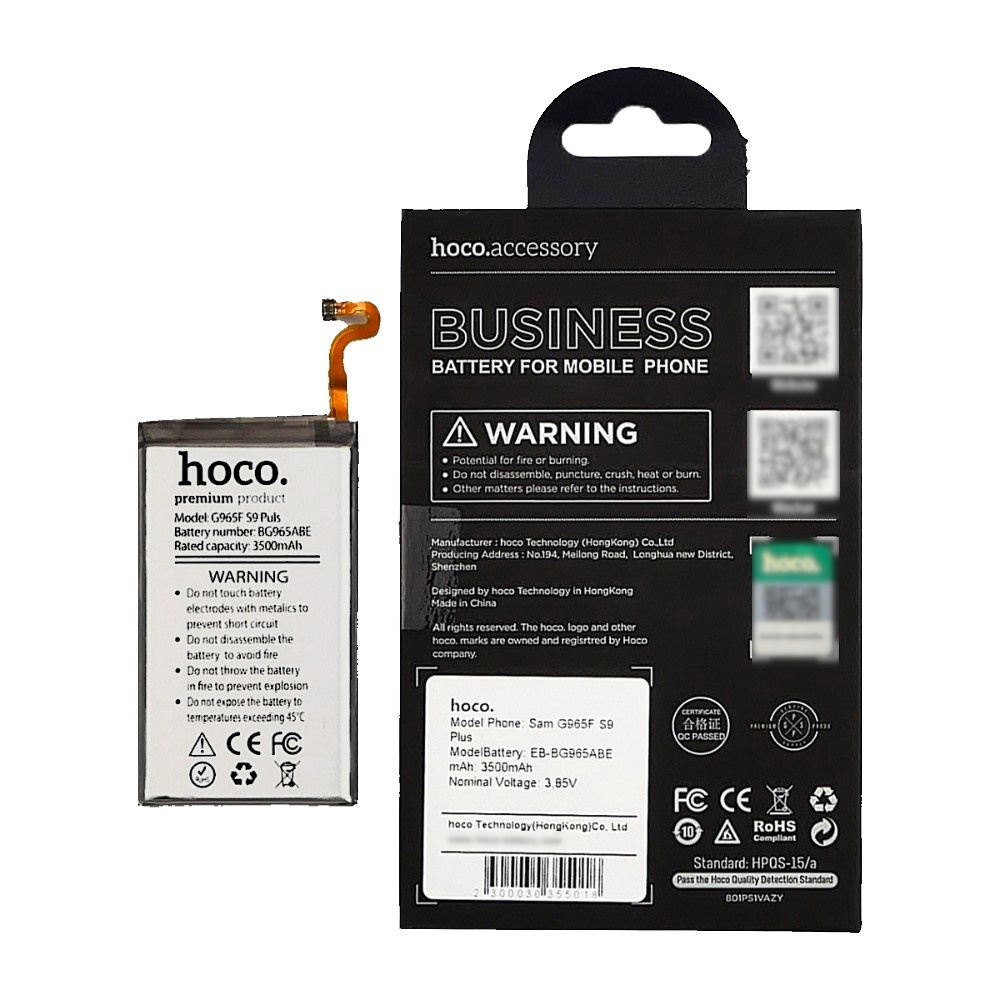 Аккумулятор Hoco EB-BG965ABE для Samsung G965F S9 Plus
