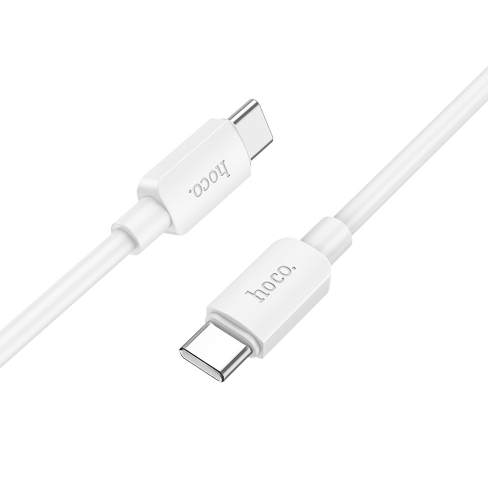Кабель Hoco X96 Type-C to Type-C PD 60W 1m white