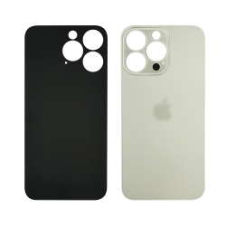 Заднее стекло корпуса для Apple iPhone 14 Pro Silver ( серебристое) (Big Hole) Заднее стекло корпуса для Apple iPhone 14 Pro Silver ( серебристое) (Big Hole)