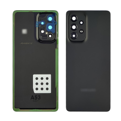 Задняя крышка для Samsung A536 Galaxy A53 (2022) Black (чёрная) Задняя крышка для Samsung A536 Galaxy A53 (2022) Black (чёрная)