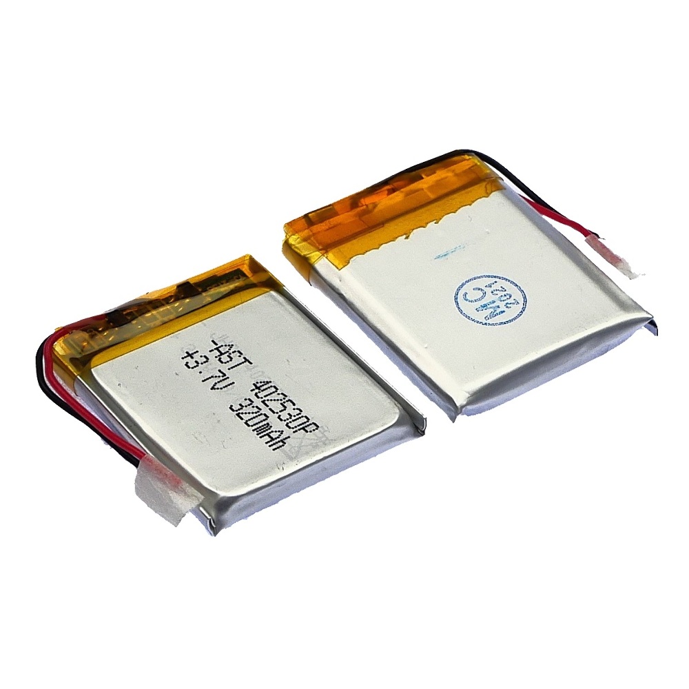 Аккумулятор 402530P универсальный с контроллером, 4 х 25 х 32 мм (320 mAh)/ для TWS наушников, кейсов наушников, смарт часов и игрушек