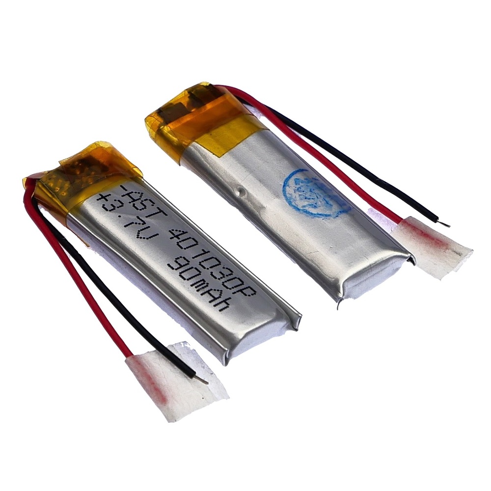 Аккумулятор 401030P универсальный с контроллером, 4 х 12 х 32 мм (150 mAh)/ для TWS наушников, Bluetooth гарнитур, MP3 плееров