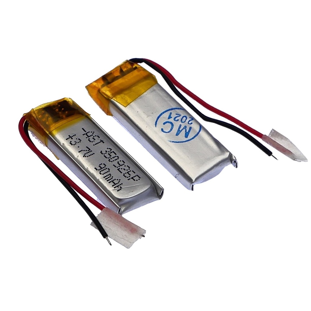 Аккумулятор 350926P универсальный с контроллером, 3,5 х 9 х 27 мм (50 mAh)/ для TWS наушников, Bluetooth гарнитур, MP3 плееров