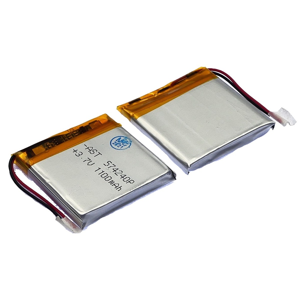 Аккумулятор 574240P универсальный с контроллером, 5,8 х 39 х 40 мм (1100 mAh)/ для смартфона, планшета
