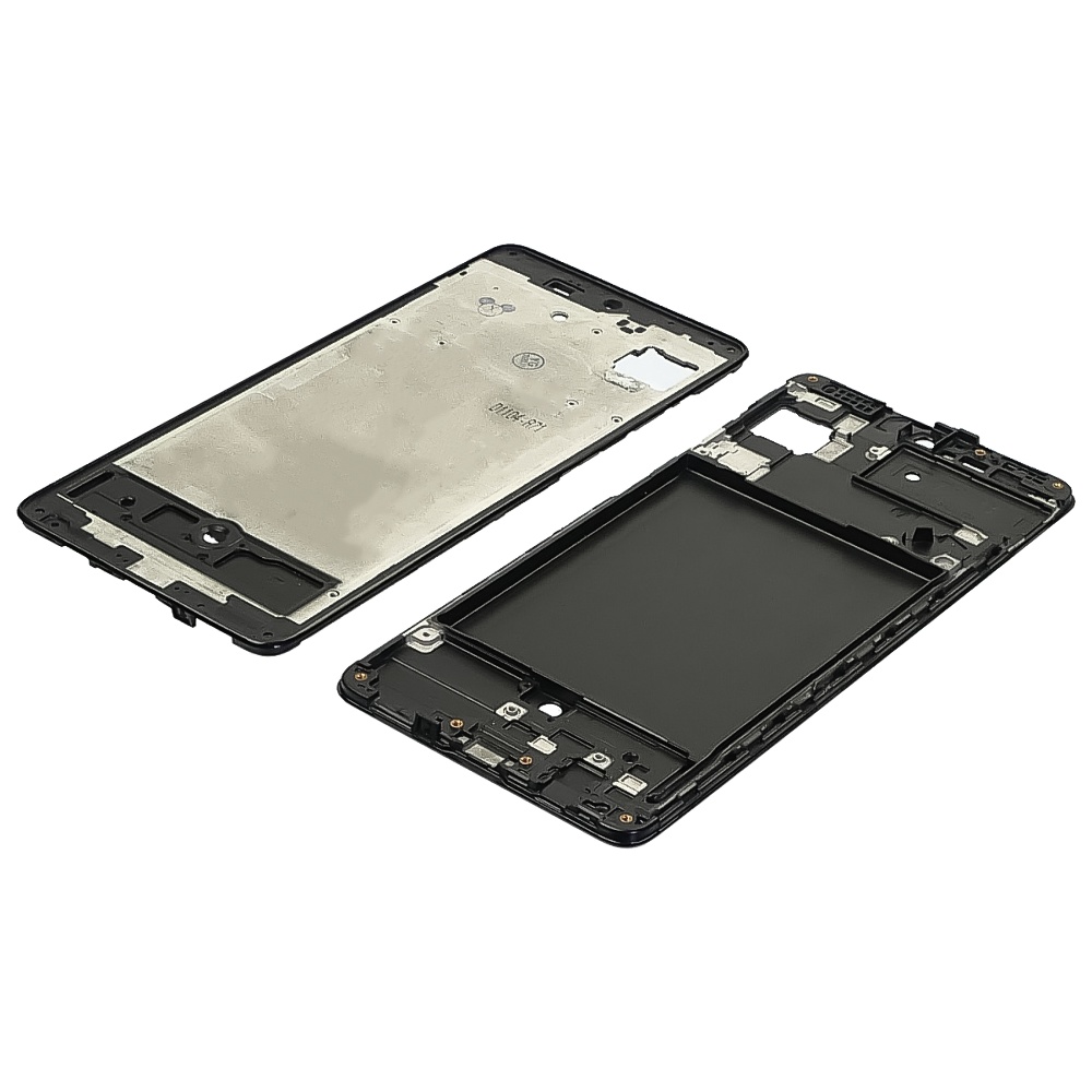 Дисплейная рамка для Samsung A715 Galaxy A71 чёрная