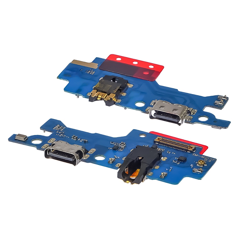 Разъём зарядки для Samsung M307 Galaxy M30S/ M315 Galaxy M31/ M215 Galaxy M21 (2020) на плате с микрофоном и компонентами