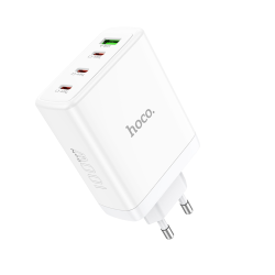 Сетевое зарядное устройство Hoco N31 PD100W 3C1A белое