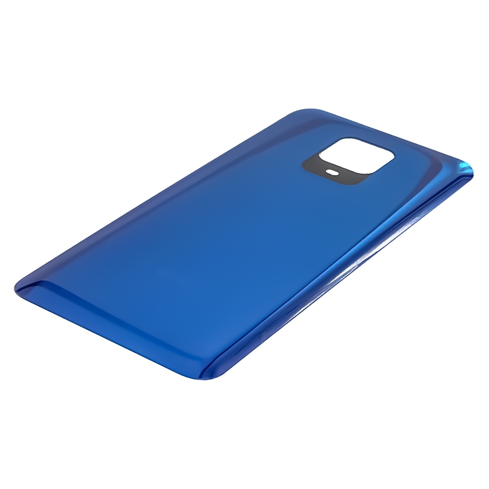 Заднее стекло корпуса для Xiaomi Redmi Note 9S/ 9 Pro/ 9 Pro Max Aurora Blue (синее)