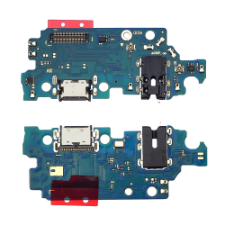 Разъём зарядки для Samsung A235 Galaxy A23 на плате с микрофоном и компонентами