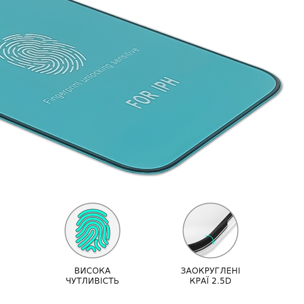Защитная пленка для Apple iPhone 7/ 8 (3D белая) Polycarbone