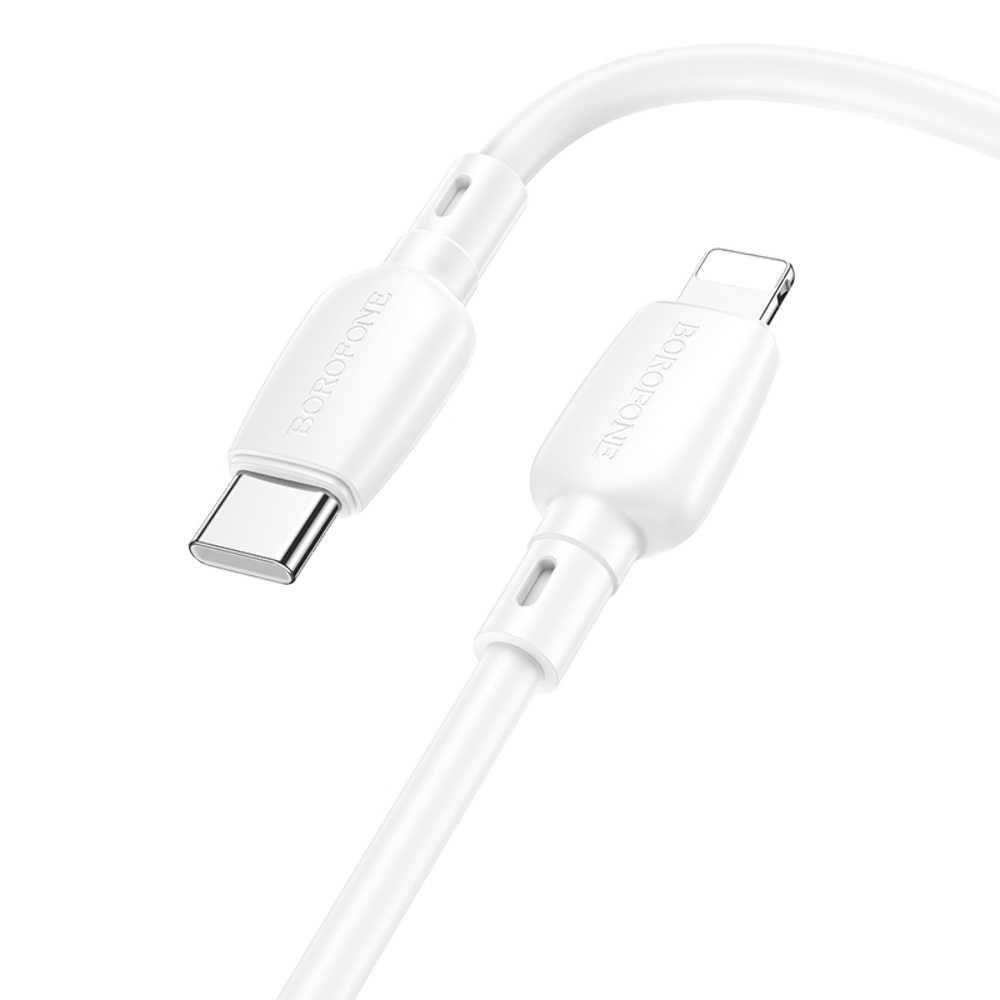 Кабель Borofone BX93 Type-C to Lightning PD 1m white