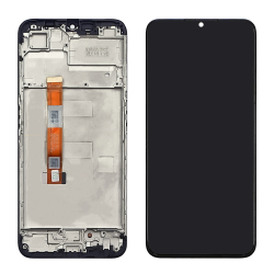 Дисплей для Realme C35 с чёрным тачскрином и корпусной рамкой Дисплей для Realme C35 с чёрным тачскрином и корпусной рамкой