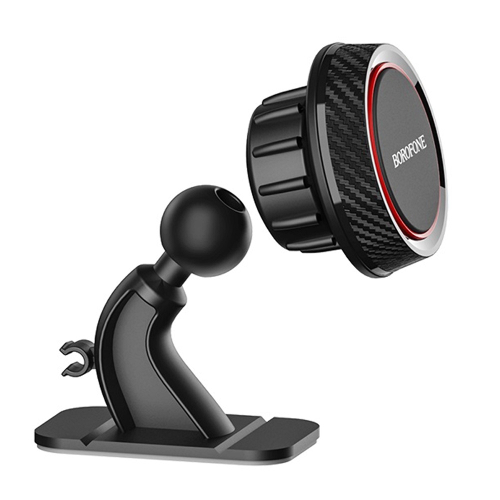 Автодержатель Borofone BH13 магнитный black red