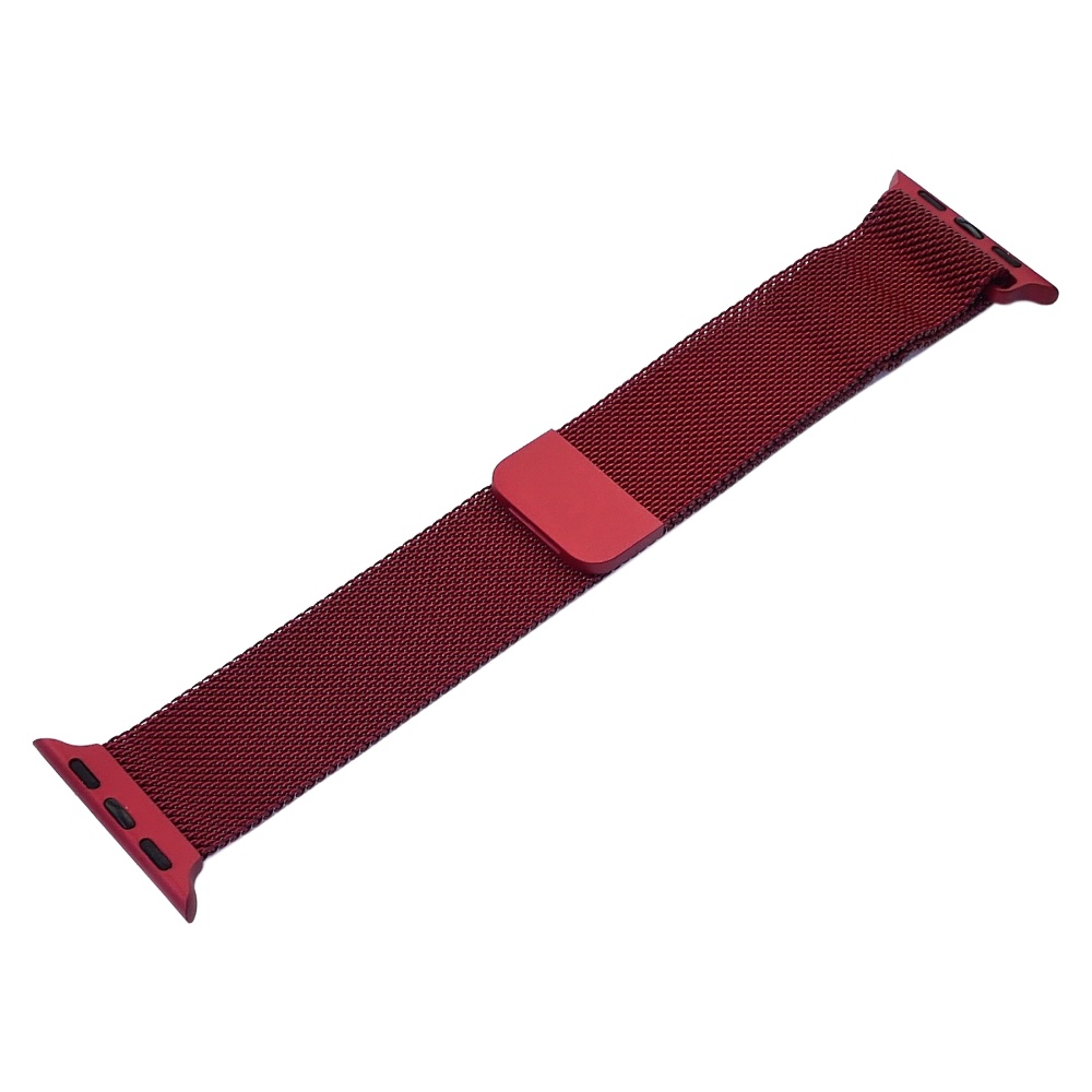 Ремешок Миланская петля для Apple Watch Band 38/ 40 mm красный