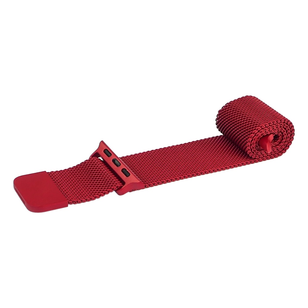 Ремешок Миланская петля для Apple Watch Band 38/ 40 mm красный