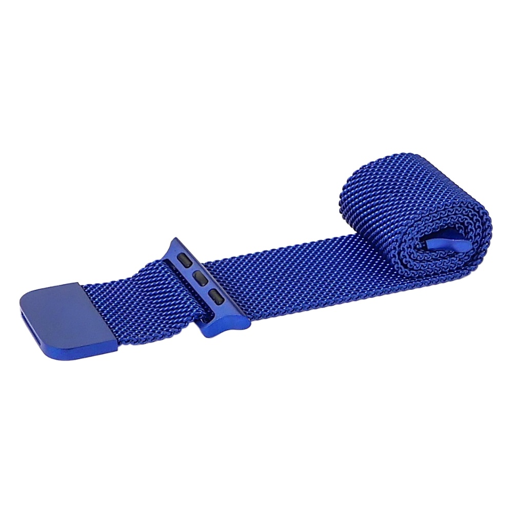 Ремешок Миланская петля для Apple Watch Band 42/ 44 mm тёмно-синий