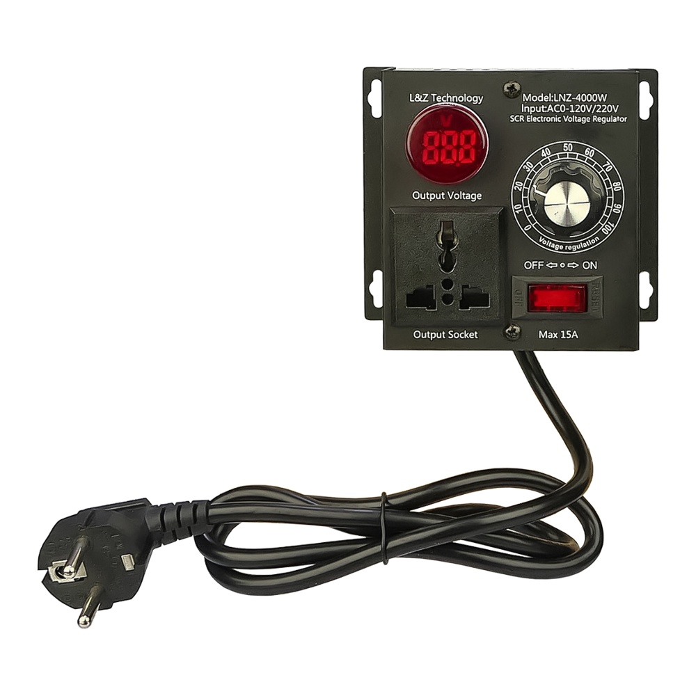 Регулятор напряжения LNZ-4000W (на выходе 60-220V, 3000W)