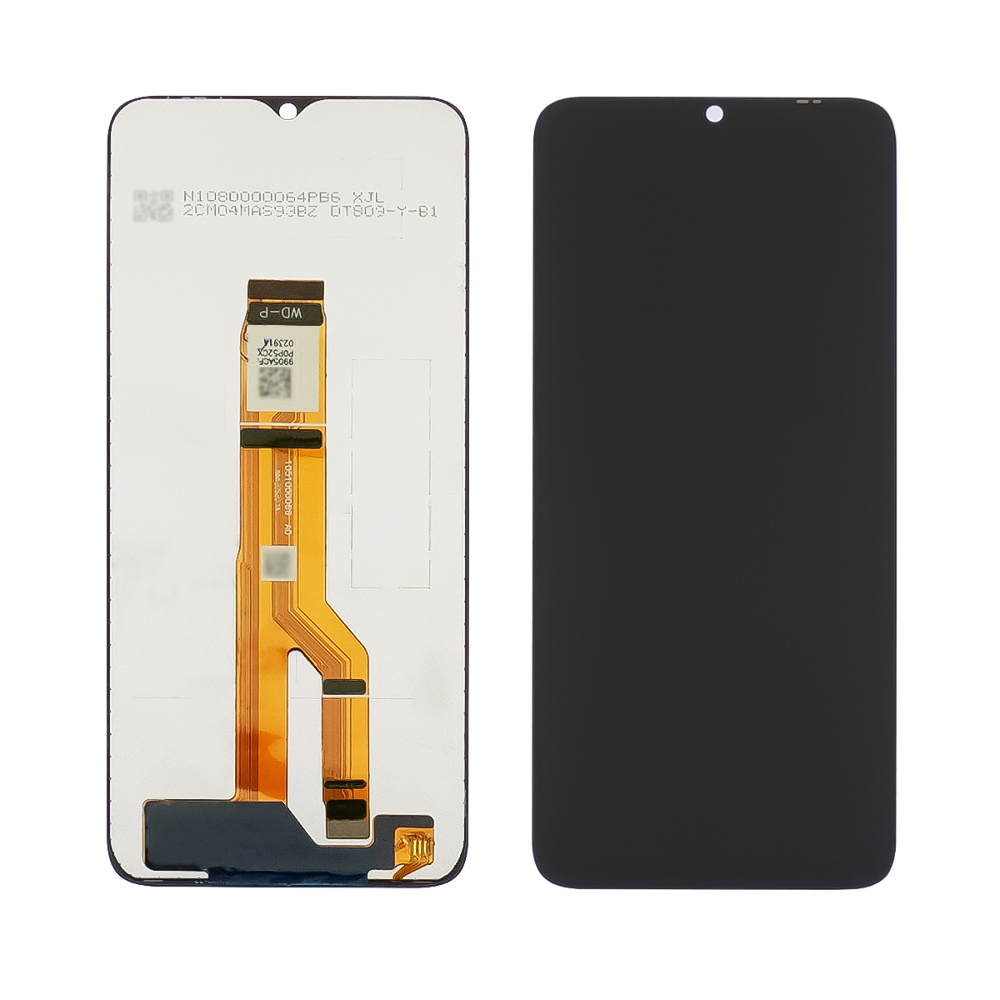 Дисплей для Huawei Honor X6A с чёрным тачскрином