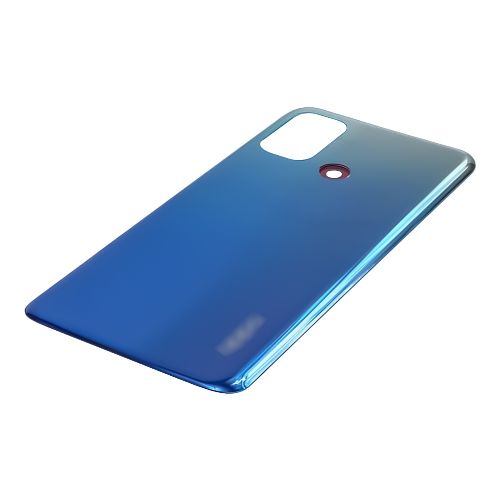 Задняя крышка для Oppo A53/A53S (4G) Fancy Blue (серо-синяя)