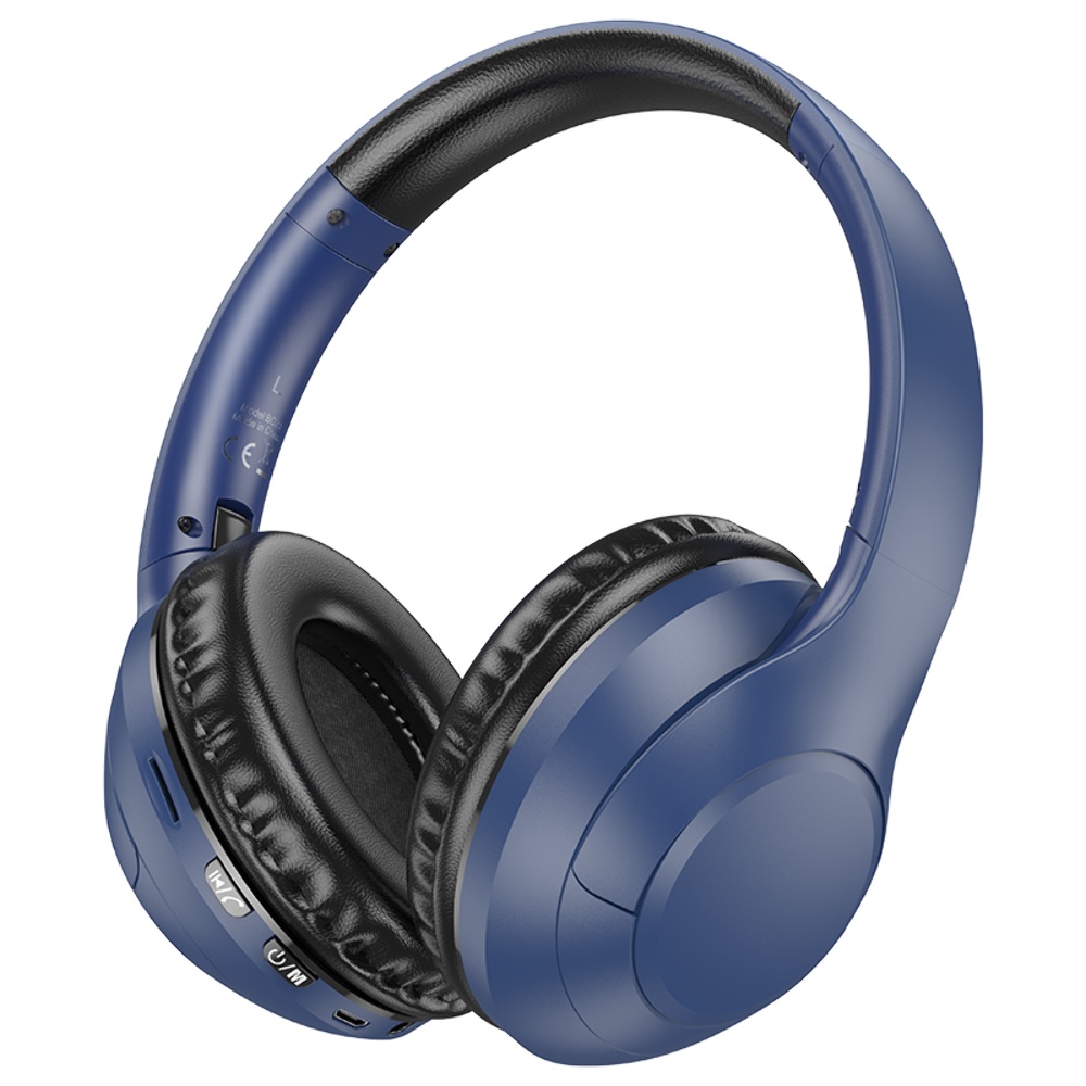 Беспроводные наушники Borofone BO23 накладные blue