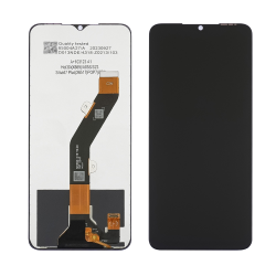 Средняя часть корпуса для Xiaomi Redmi Note 12 Pro (5G) чёрная