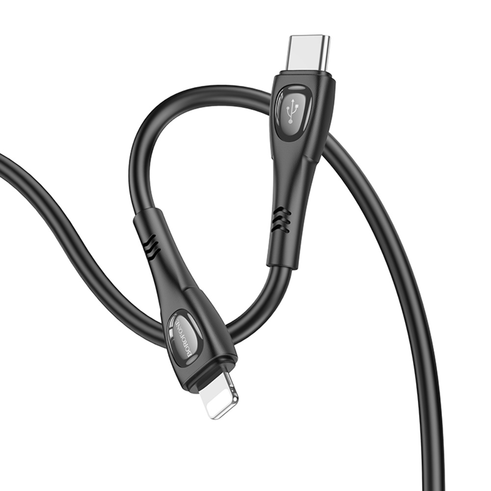 Кабель Borofone BX98 Type-C to Lightning PD 27W 1m black