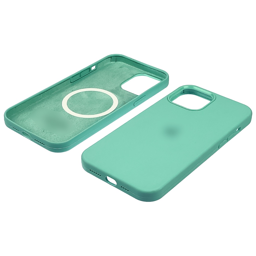 Чехол Full Silicone Case MagSafe для Apple iPhone 12 Pro Max  21 бирюзовый копия
