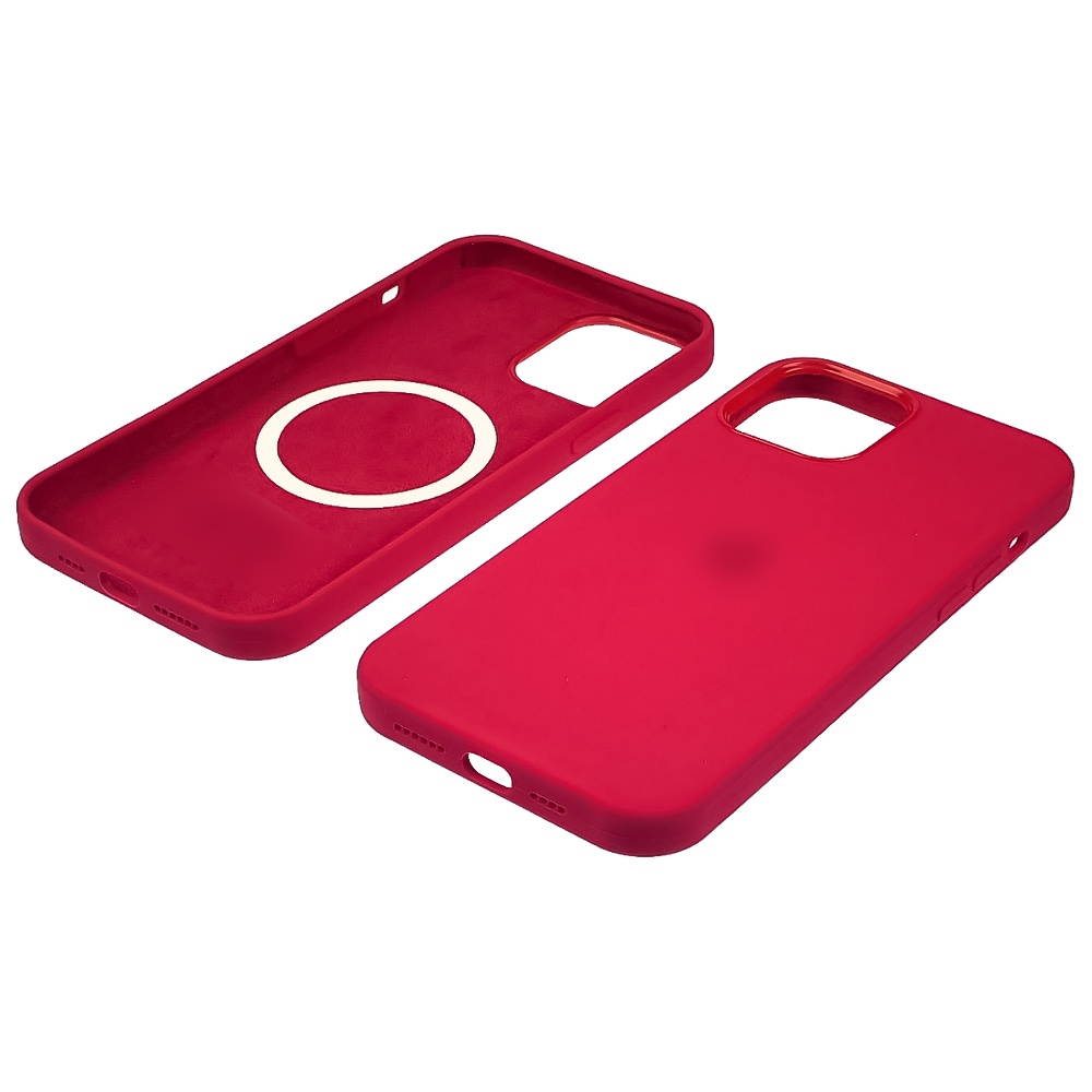 Чехол Full Silicone Case MagSafe для Apple iPhone 12/ 12 Pro  07 фрез копия
