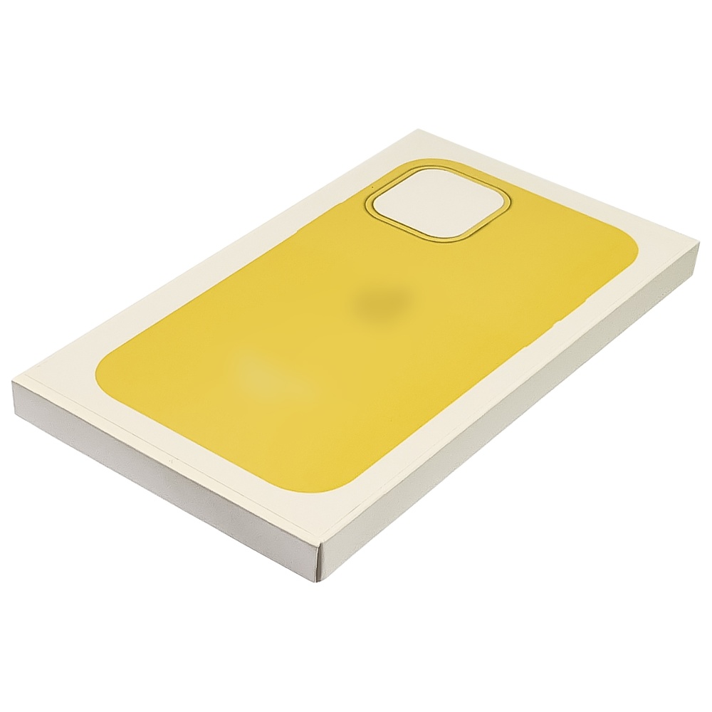 Чехол Full Silicone Case MagSafe для Apple iPhone 12/ 12 Pro  12 жёлтый копия