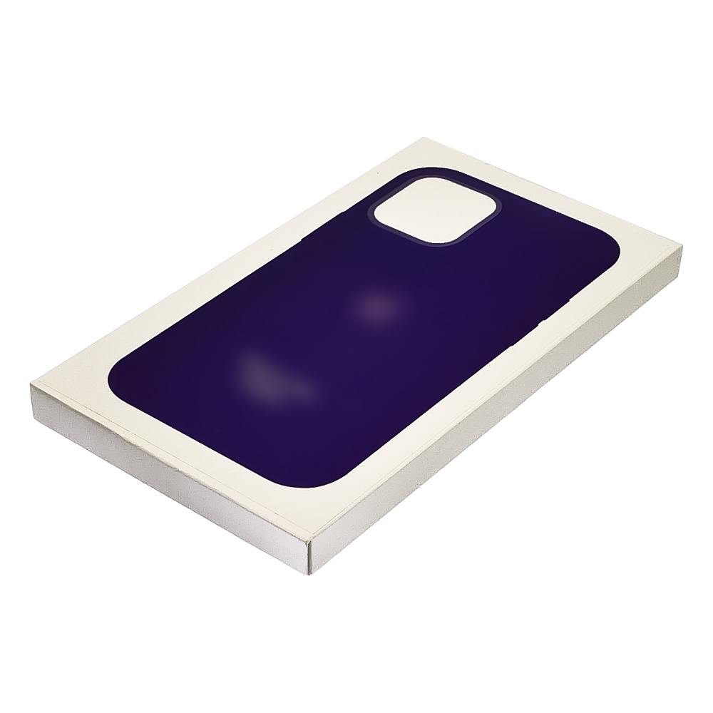 Чехол Full Silicone Case MagSafe для Apple iPhone 12/ 12 Pro  15 тёмно-фиолетовый копия