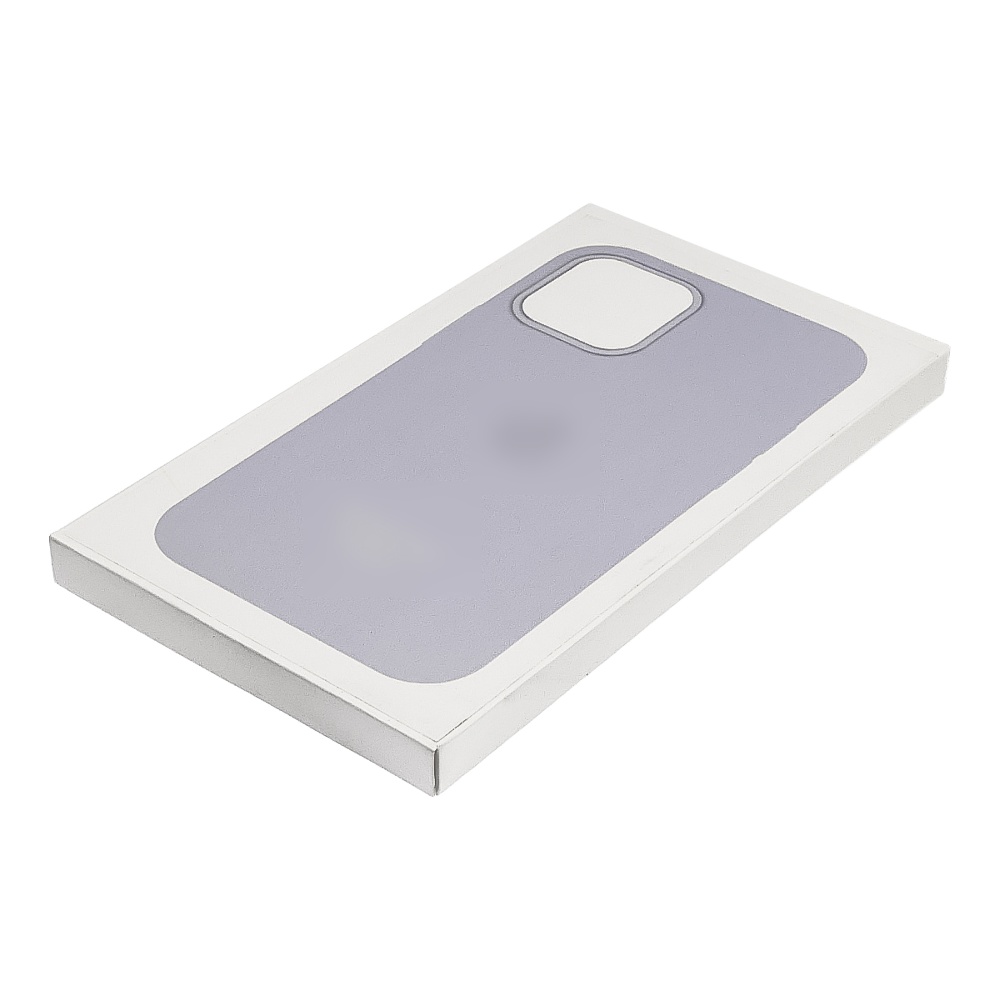 Чехол Full Silicone Case MagSafe для Apple iPhone 12/ 12 Pro  18 светло-сиреневый копия