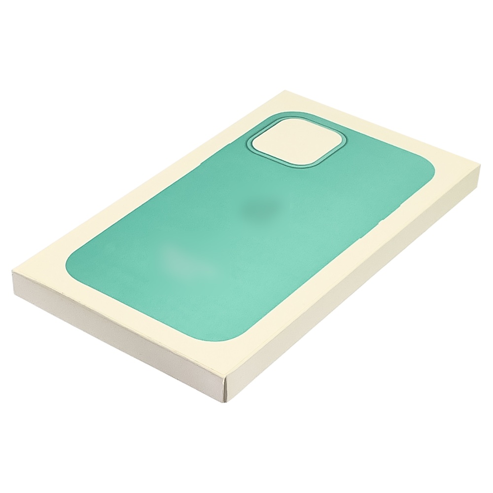 Чехол Full Silicone Case MagSafe для Apple iPhone 12/ 12 Pro  21 бирюзовый копия
